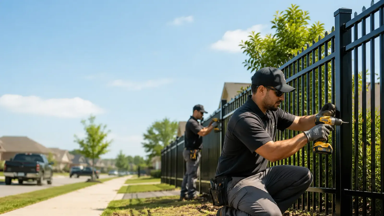 Metal Fence Installation in Brunsville, IA